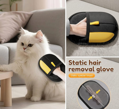 Portable Home Pet Hair Removal Gloves