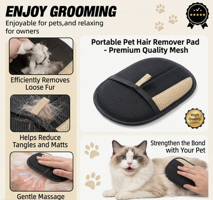 Portable Home Pet Hair Removal Gloves